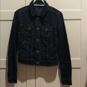 American Eagle Dark Wash Denim Jean Jacket Size M